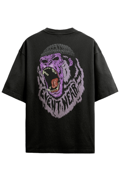 Gorilla Print Oversized Shirt